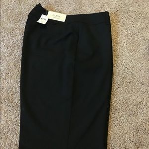 Ann Taylor curvy trouser new with tags black women’s size 8.